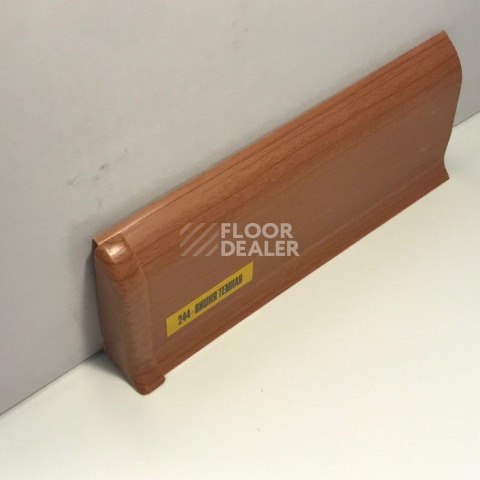 Плинтус Ideal Comfort 55mm Вишня темная 244 фото 4 | FLOORDEALER